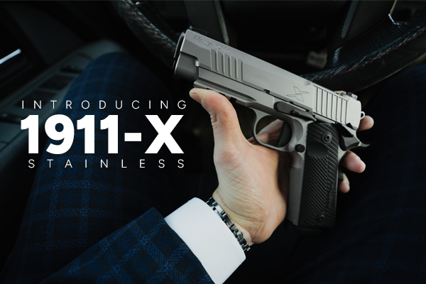 Introducing the 1911-X Stainless: Aged to Perfection