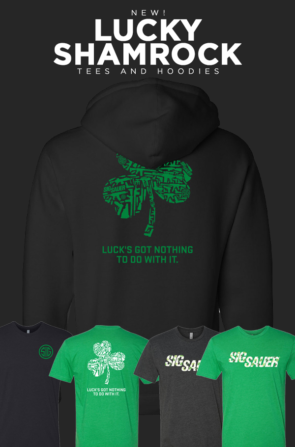 NEW: Lucky Shamrock Tees and Hoodies