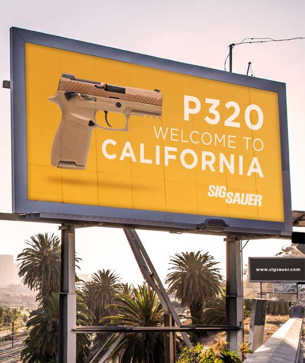 SIG SAUER P320 Now Available in California