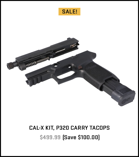 CALIBER X-CHANGE KIT, P320 CARRY TACOPS