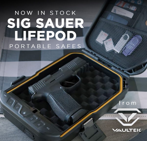 NOW IN STOCK: Pistol Safes from Vaultek
