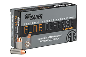 9mm, 115gr, elite- v-crown