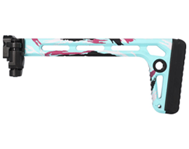 MCX/MPX MINIMALIST LOCKING FOLDING STOCK - MIAMI TIGER STRIPE