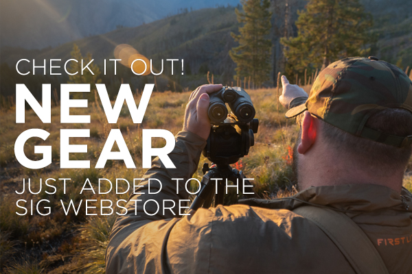 New Gear Just Added to the SIG Webstore!
