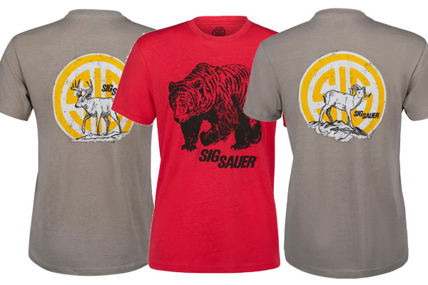 NEW TEES: Whitetail, Grizzly Bear and Ram