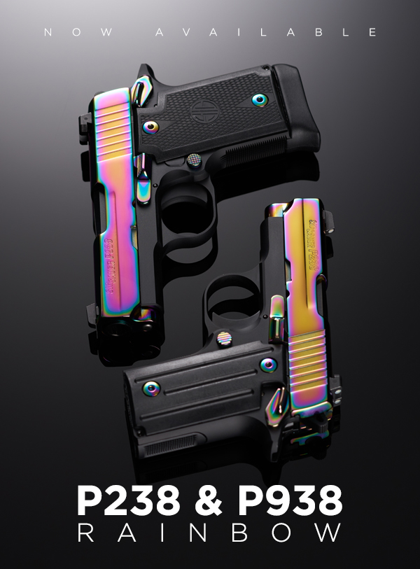 REINTRODUCING: P238 & P938 Rainbow Titanium