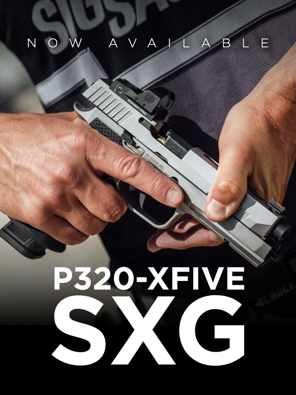 Introducing the P320-XFIVE SXG from SIG SAUER