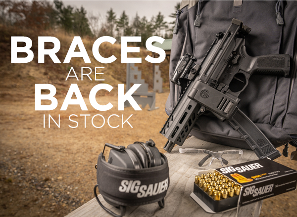 Braces are back in stock!