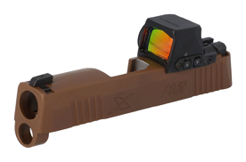 P365 ROMEO-X Compact 3.1" Coyote Brown Slide Assembly