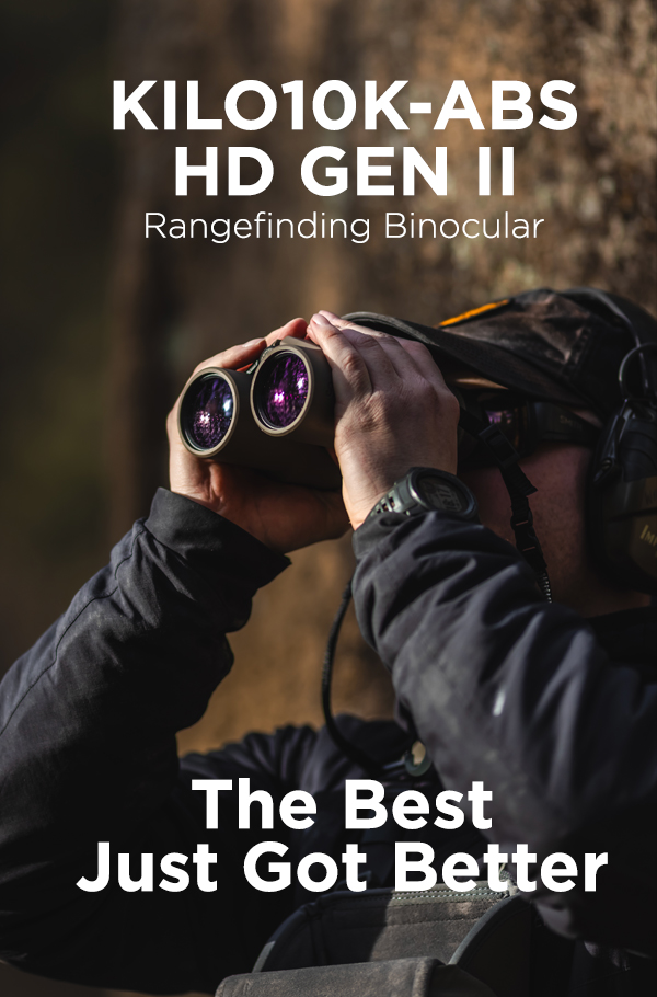 NEW: KILO10K-ABS HD GENII Rangefinding Binocular