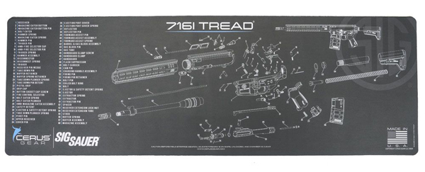 716i TREAD Cerus Gear Gun mat