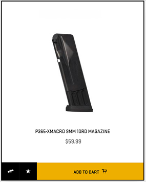 P365-XMACRO 10rd Mag