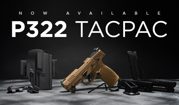 Upgrade Your Range Gear with the P322 COYOTE TACPAC