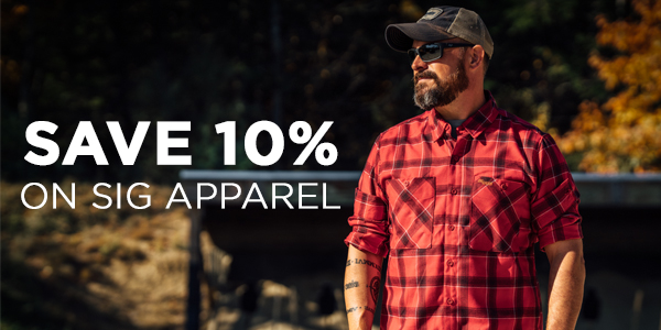 Savew 10% on SIG Apparel