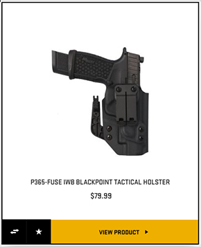 P365-FUSE IWB BLACKPOINT TACTICAL HOLSTER