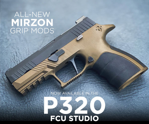 All-New Mirzon Grip Mods Now Available in the P320 FCU Studio