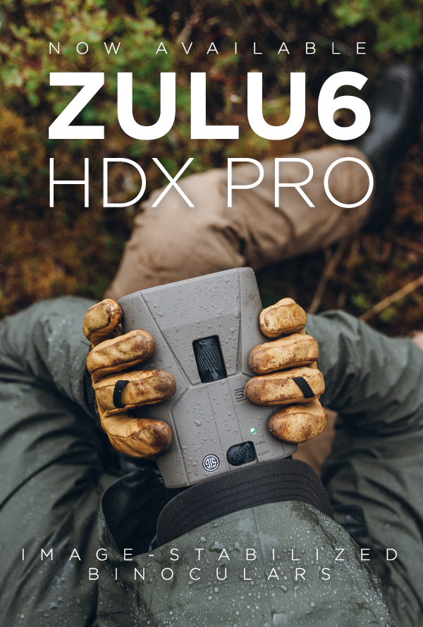 All-New ZULU6-HDX PRO Image Stabilized Binoculars