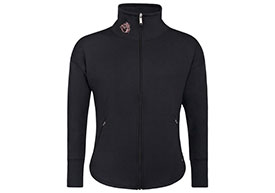 ROSE Full-Zip Jacket - Black