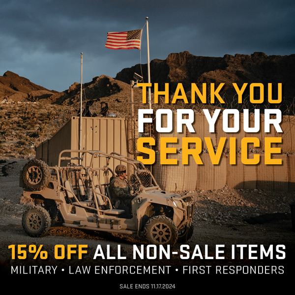 Law Enforcement, Military and First Responders: Enjoy 15% Off the SIG Webstore this Veterans Day!