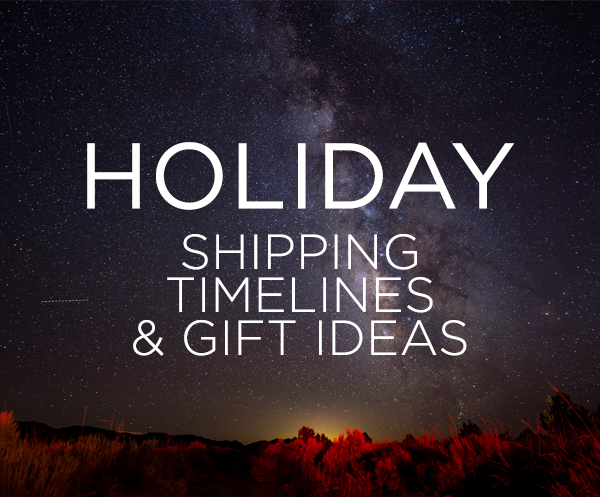 Holiday Shipping Timelines