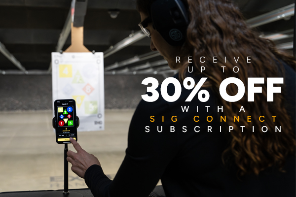 Get up to 30% Off the SIG Webstore with SIG CONNECT