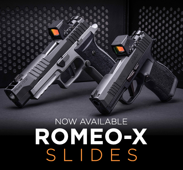ROMEO-X Slides Now Available for P320 and P365