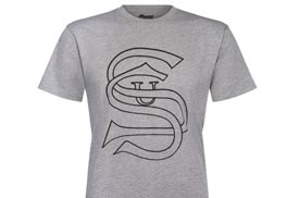 Vintage SAUER & Sohn Logo Tee, Gray