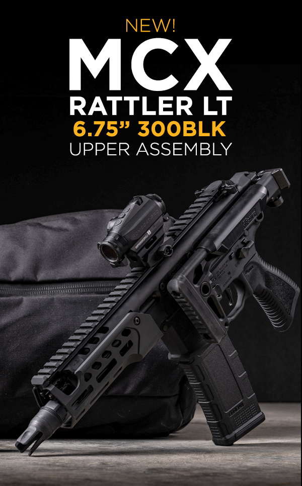 NEW: MCX-RATTLER LT Uppers in 300BLK