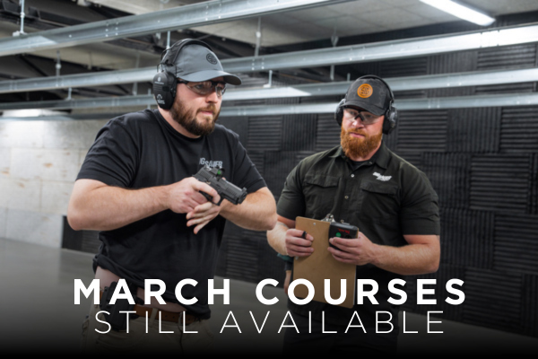 March Courses Still Available