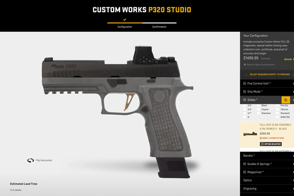PLUS: Save 15% on the P320 and P365 Custom Works Studio