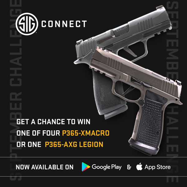 Win 1 of 5 Guns with SIG CONNECT