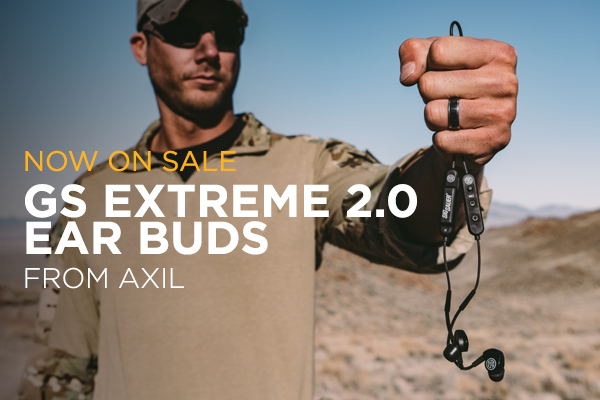 NOW ON SALE: GS Extreme 2.0 Ear Buds by Axil