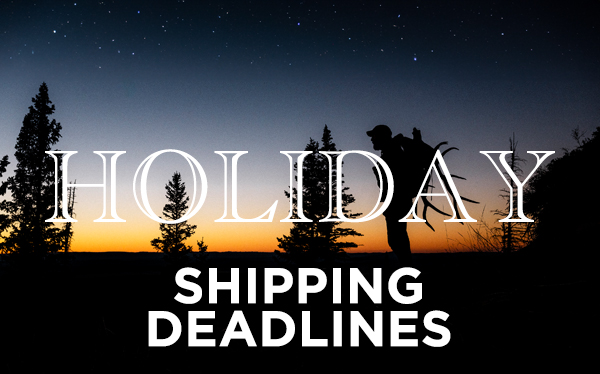 Holiday Shipping Deadlines