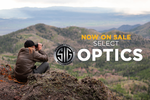 Save Big on Select Certified Refurbished Optics