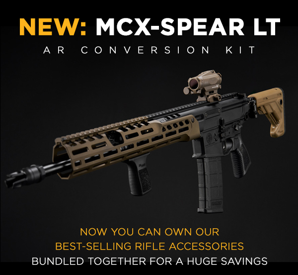 NEW: MCX-SPEAR LT AR Conversion Kit - Bundle and Save!