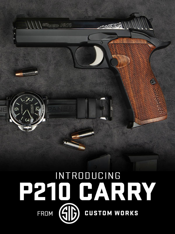 NEW: P210 Custom Works - Sig Sauer