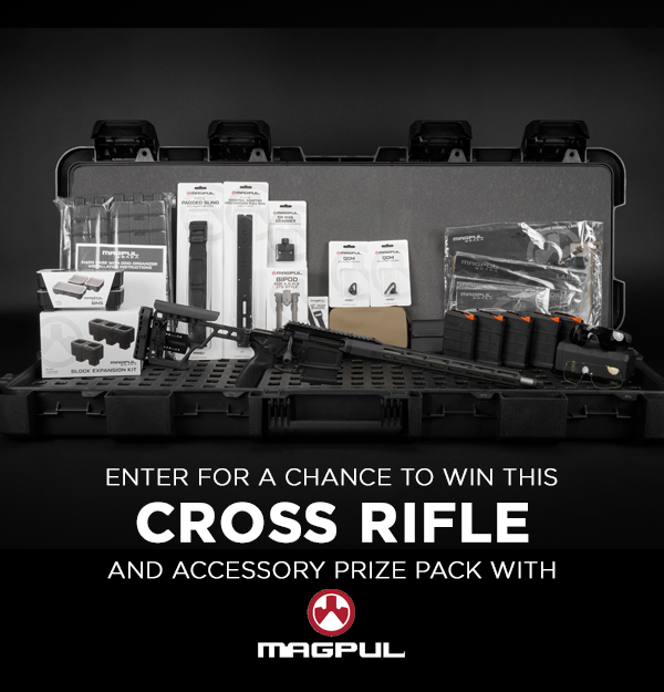 Now Through August 25, Enter for a Chance to Win a CROSS Prize Pack with Magpul Valued at Over $3,000!