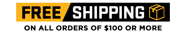 Free Shipping on Orders of $100 or More