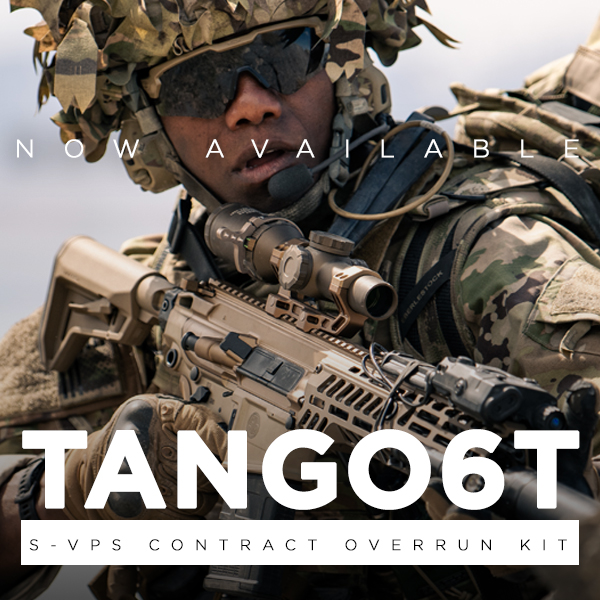 TANGO6T is Now Available in this Exclusive S-VPS Contract Overrun Kit While Supplies Last