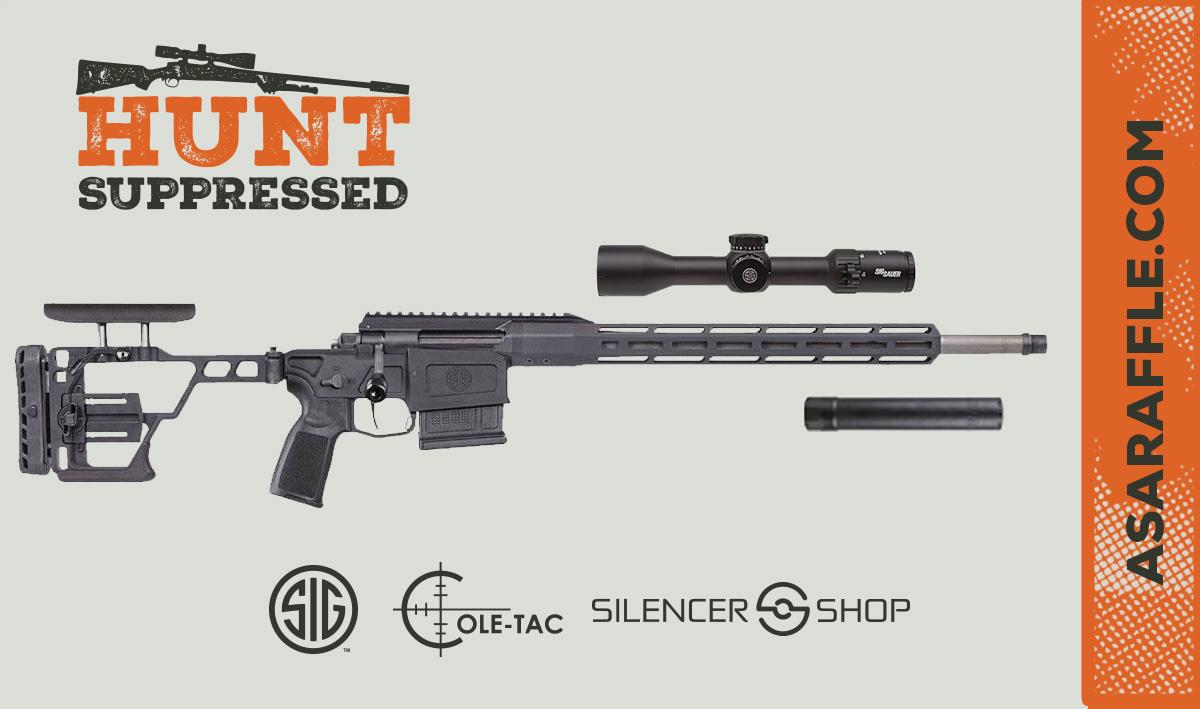 Enter for a Chance to Win a CROSS Rifle, SLH Suppressor, WHISKEY6 Riflescope and More!