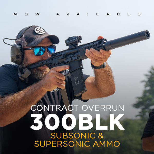 NEW: 300BLK Contract Overrun Ammo - Staked, Sealed