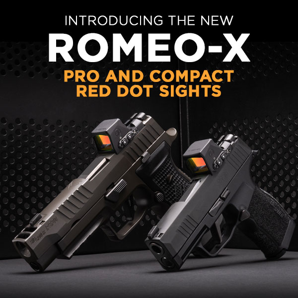 NEW: ROMEO-X Red Dot Sights - Sig Sauer