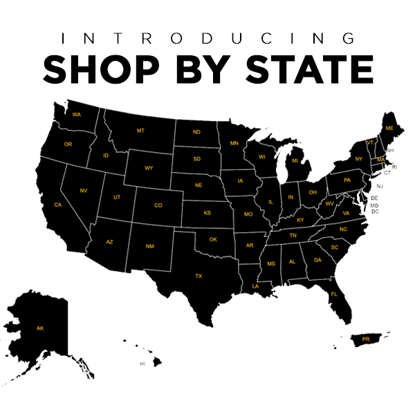 INTRODUCING: Shop by State