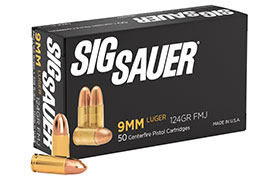 9MM, 124GR, Elite Ball, FMJ