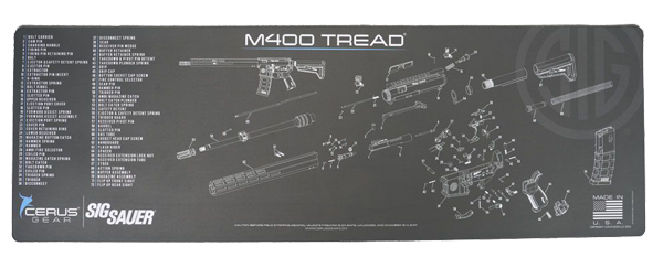 M400 TREAD Cerus Gear Gun mat