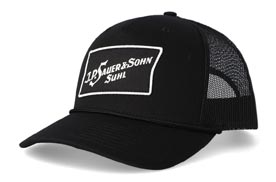 J.P. SAUER & Sohn Snapback Hat, Black