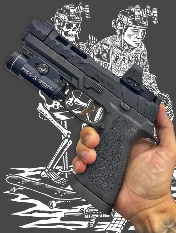 Zac Rand Kickflips and Donuts P320 Custom Works Featured Build