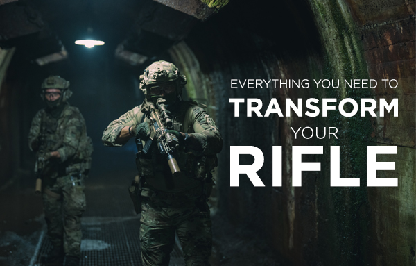 Transform Your AR-15 into the  Most Advanced Rifle Platform in the World
