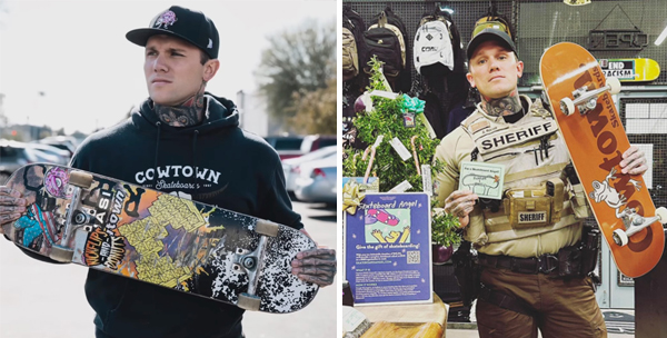 Zac Rand, Maricopa County Sheriff's Deputy, a.k.a. "Kickflips and Donuts"