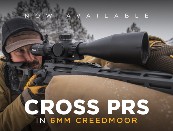 The CROSS PRS is Now Available in 6mm Creedmoor
